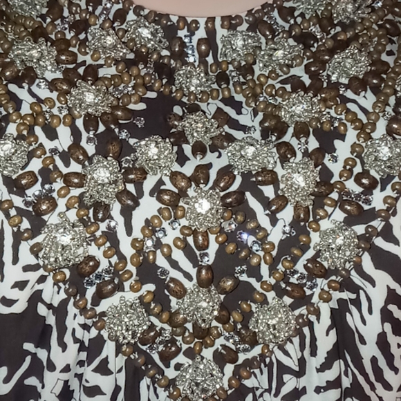 🌈HP🌼Tory Burch beaded coral reef shift dress - Picture 5 of 13